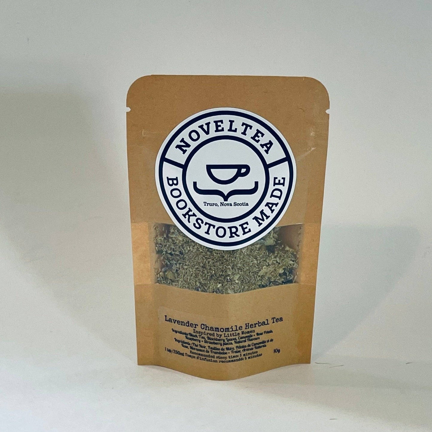 NovelTea Bookstore & Gifts - Little Women Inspired - Lavender Chamomile HERBAL TEA - Agricola Street Books