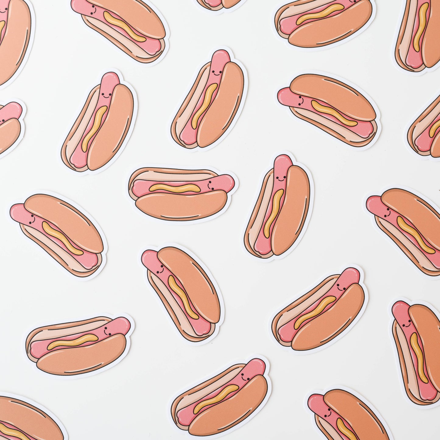 Simple Whimsy - Hot Dog Sticker - Agricola Street Books