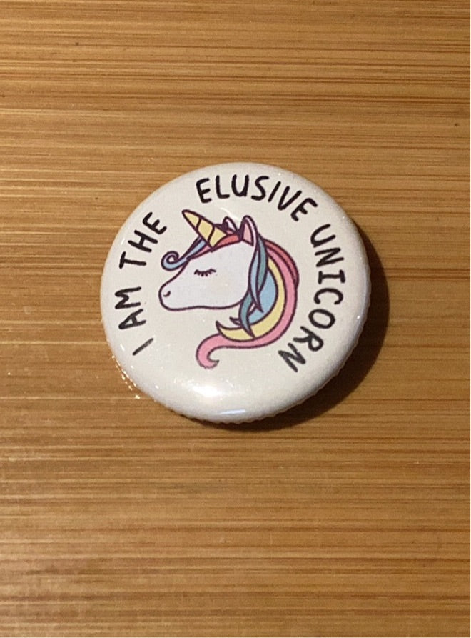 Elusive Unicorn Pin - Agricola Street Books