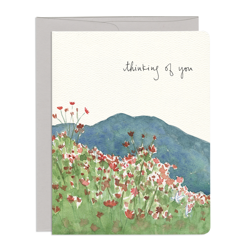 Gotamago - Cosmos Thinking of You Card - Agricola Street Books
