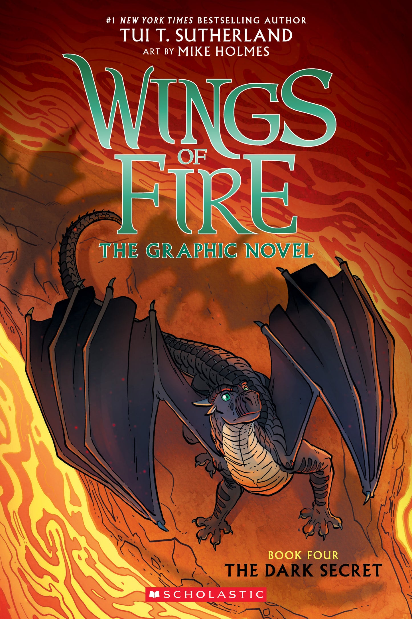 The Dark Secret (Wings of Fire Graphic Novel #4) - Agricola Street Books