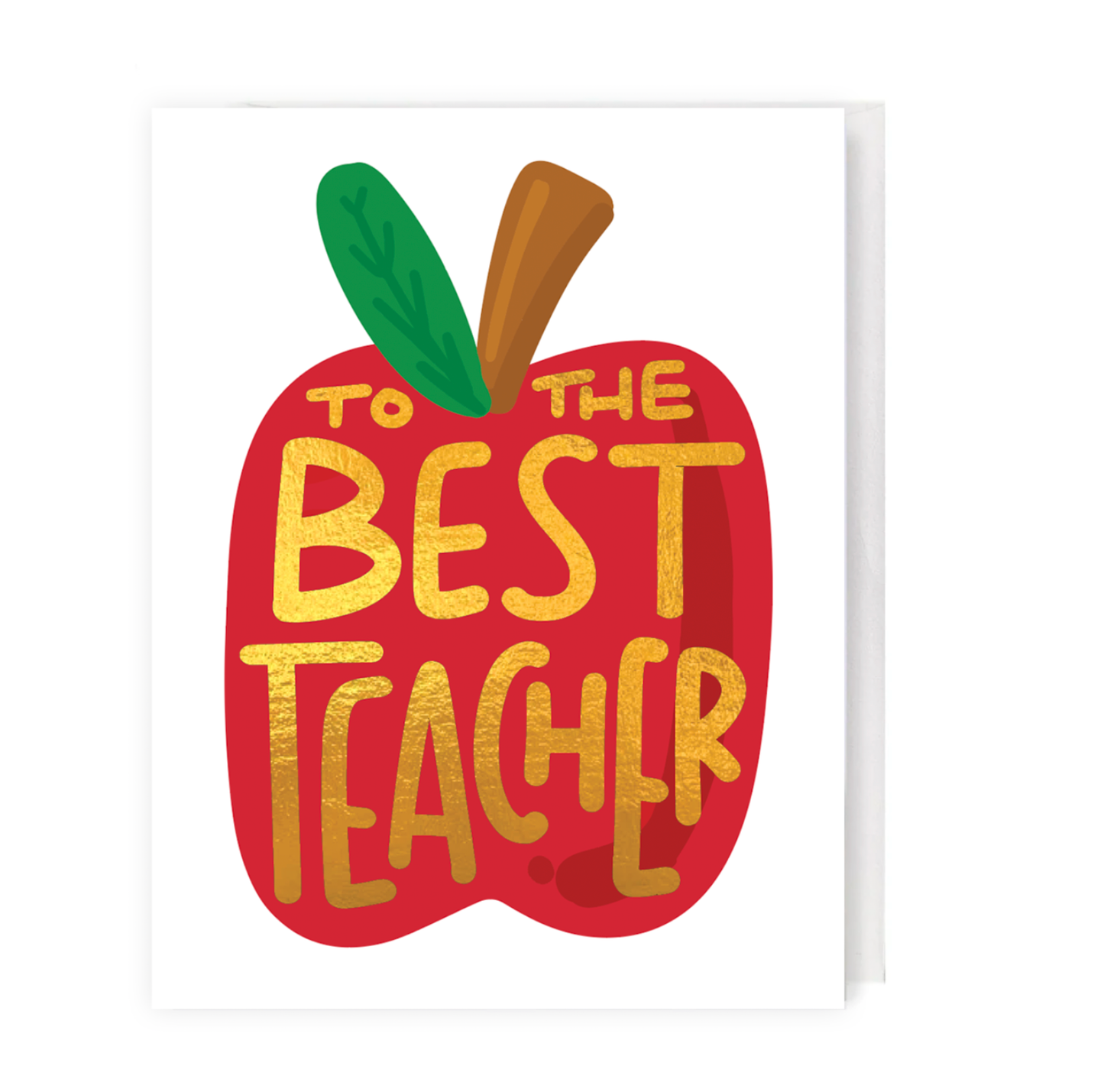 The Penny Paper Co. - Best Teacher, Blank Inside - Agricola Street Books