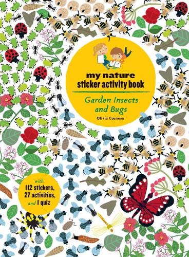 My Nature Sticker Activity Book: Garden Insects and Bugs - Agricola Street Books