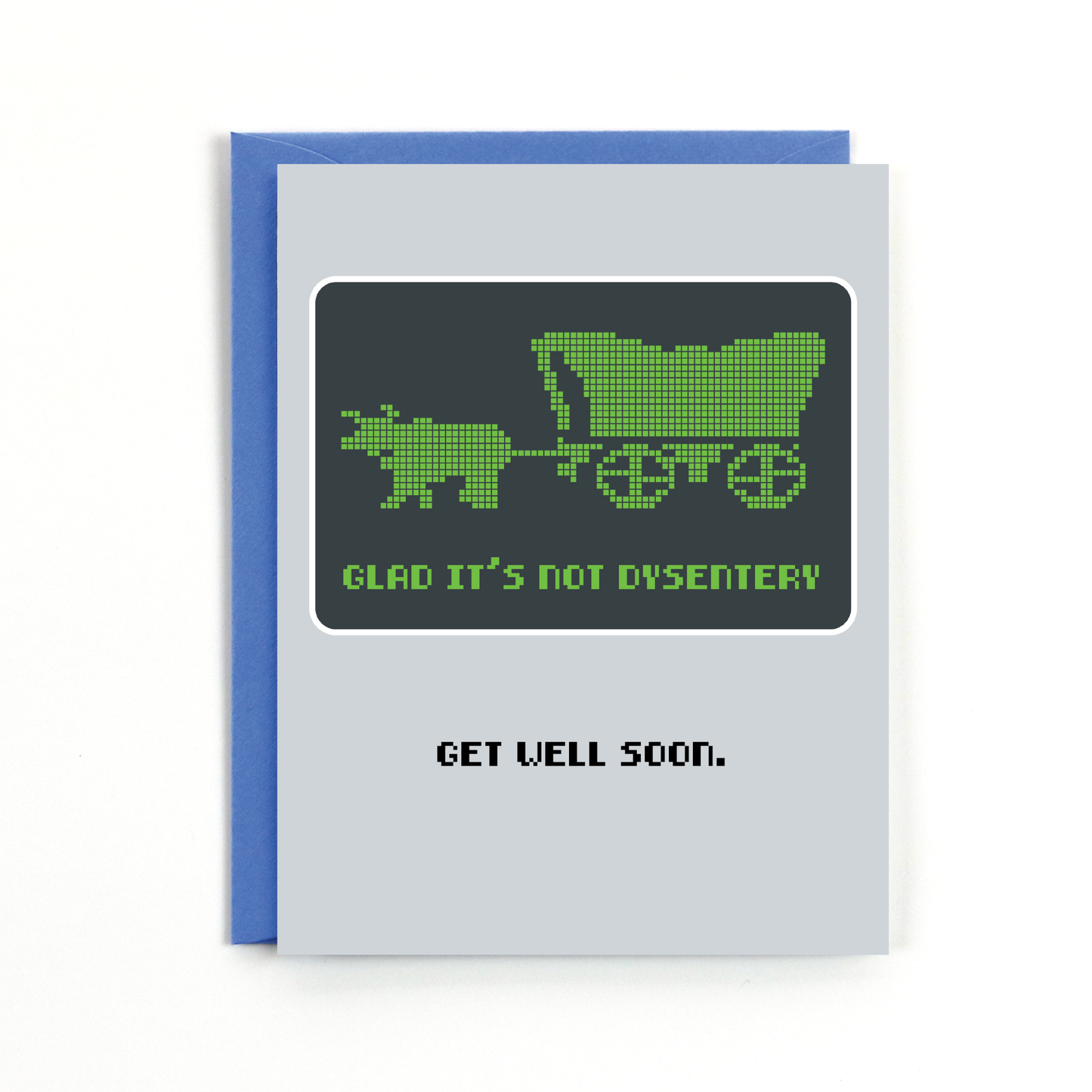 Public School Paper Co. - Not Dysentery Card (BLANK) - Agricola Street Books