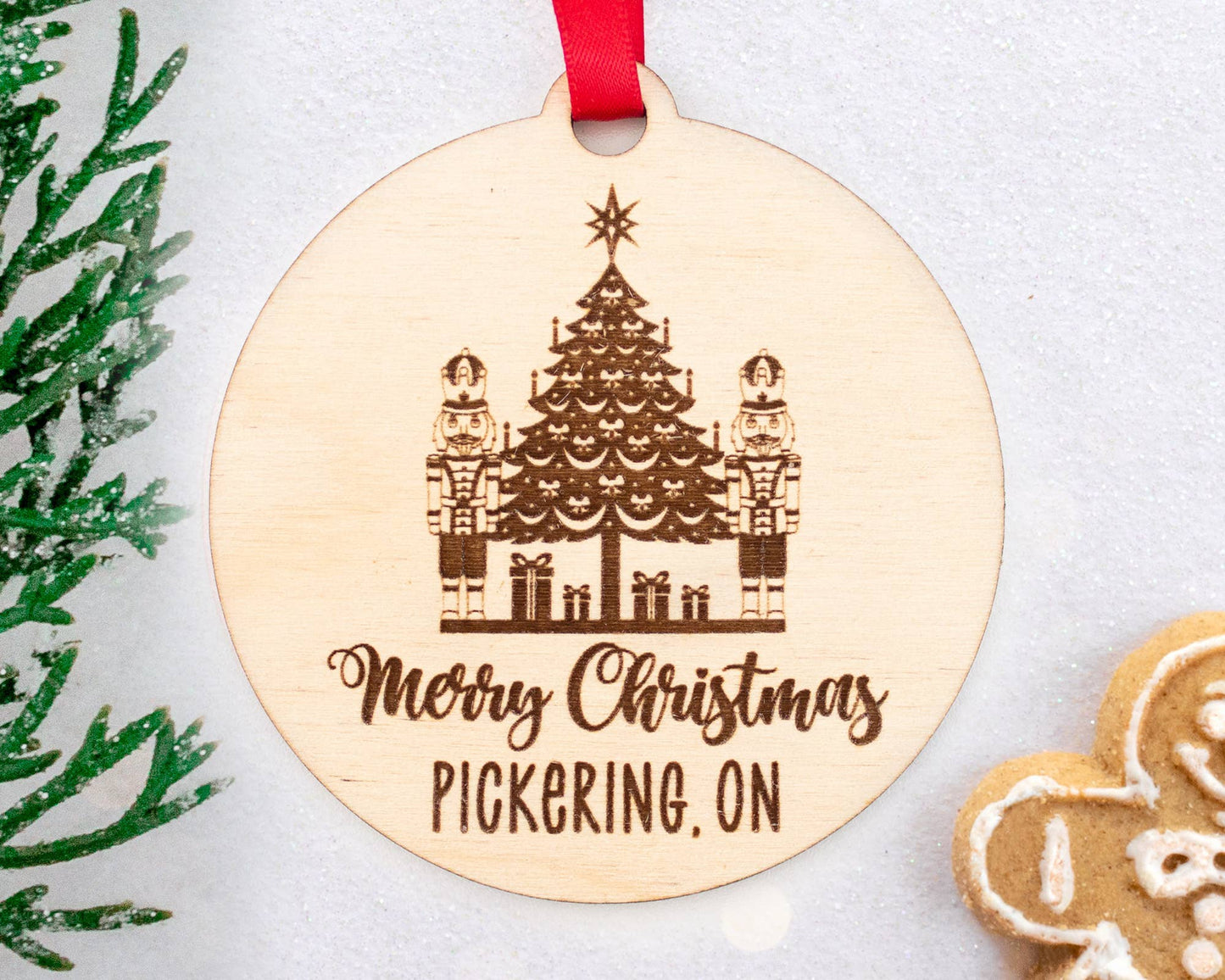 Merry Christmas Ornament - Agricola Street Books