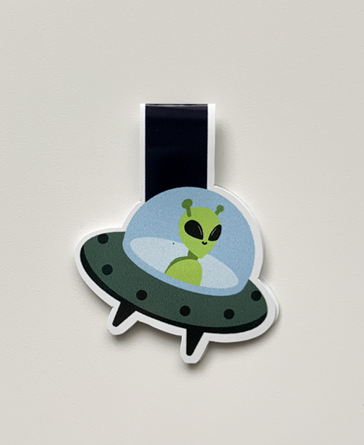 IMPAPER - Alien Spaceship Magnetic Bookmark - Agricola Street Books