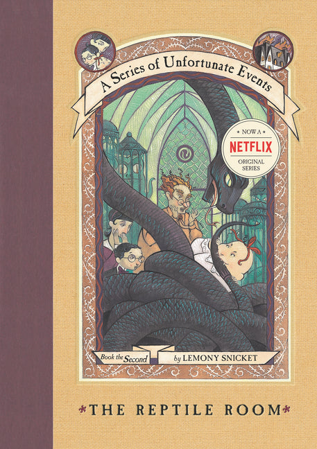 The Reptile Room (A Series of Unfortunate Events #2) - Agricola Street Books