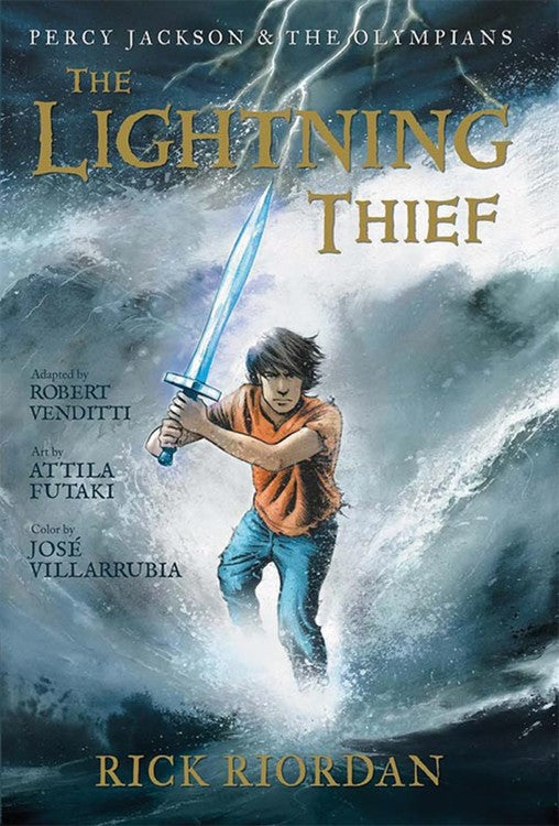 Percy Jackson and the Olympians The Lightning Thief: The Graphic Novel - Agricola Street Books