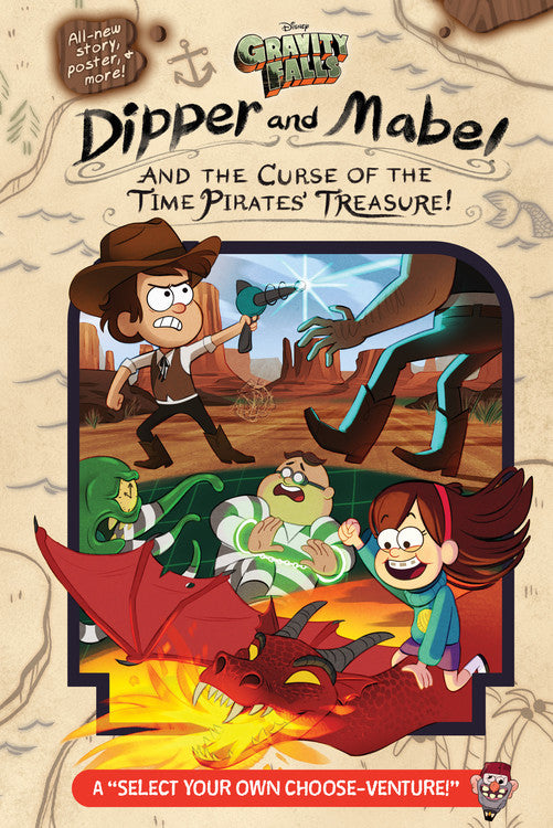 Gravity Falls: Dipper and Mabel and the Curse of the Time Pirates' Treasure! - Agricola Street Books