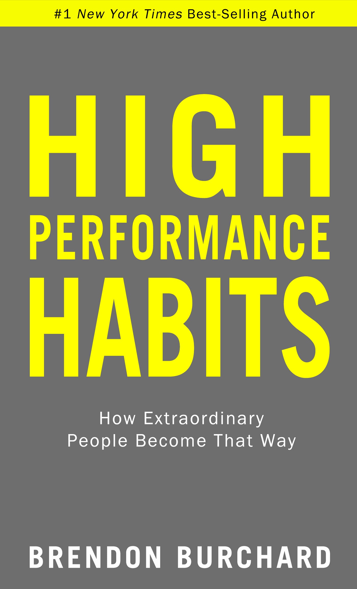 High Performance Habits - Agricola Street Books