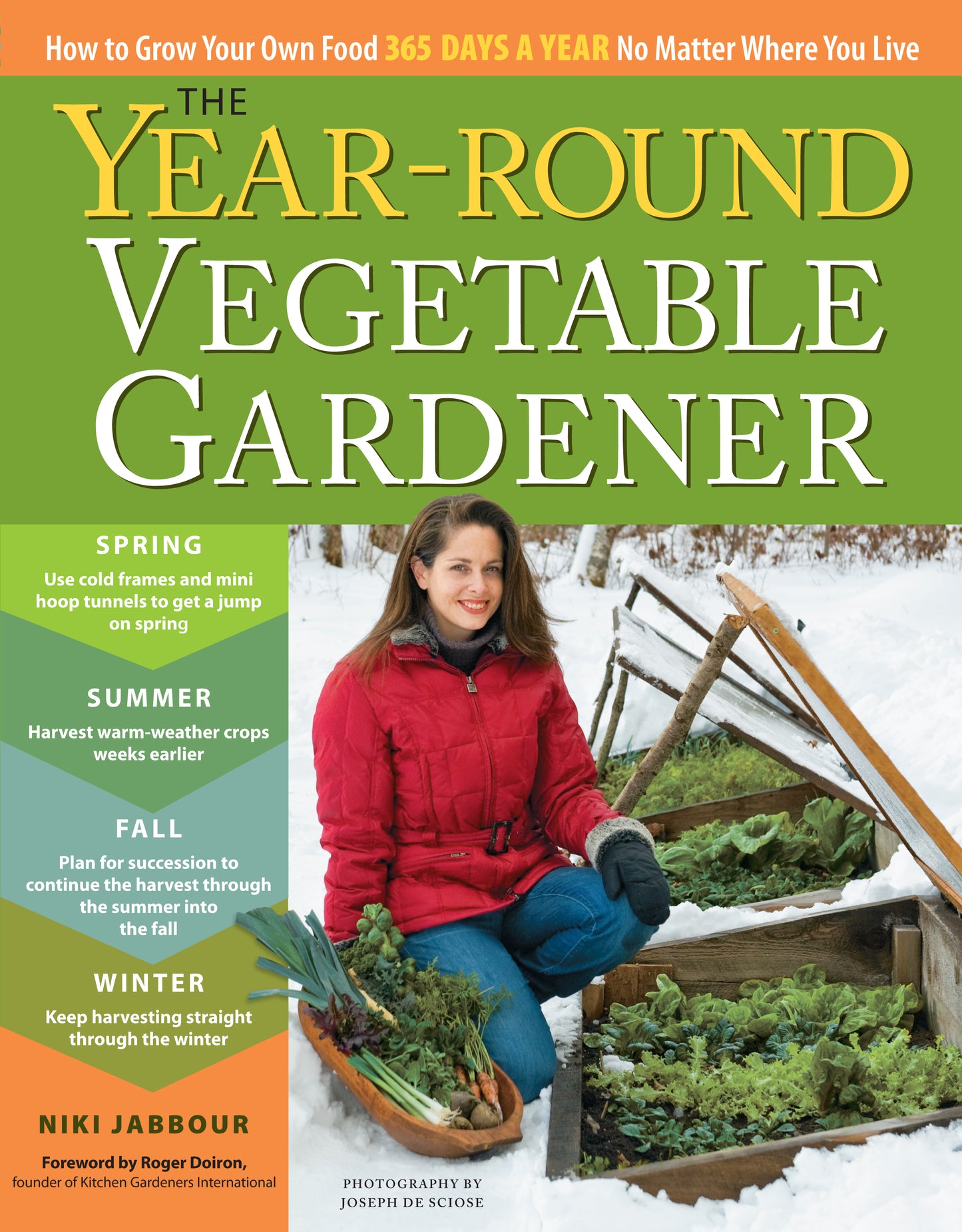 The Year-Round Vegetable Gardener - Agricola Street Books