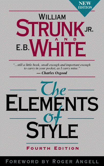 The Elements of Style - Agricola Street Books