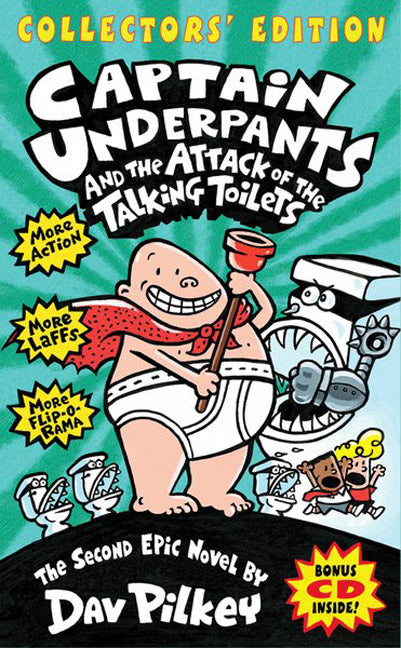 Captain Underpants and the Attack of the Talking Toilets (Collectors' Edition) - Agricola Street Books