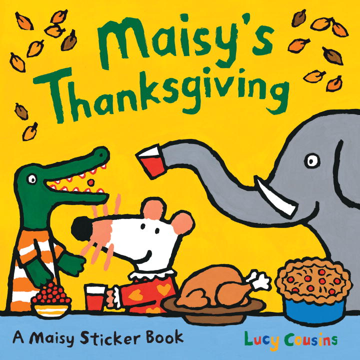 Maisy's Thanksgiving Sticker Book - Agricola Street Books