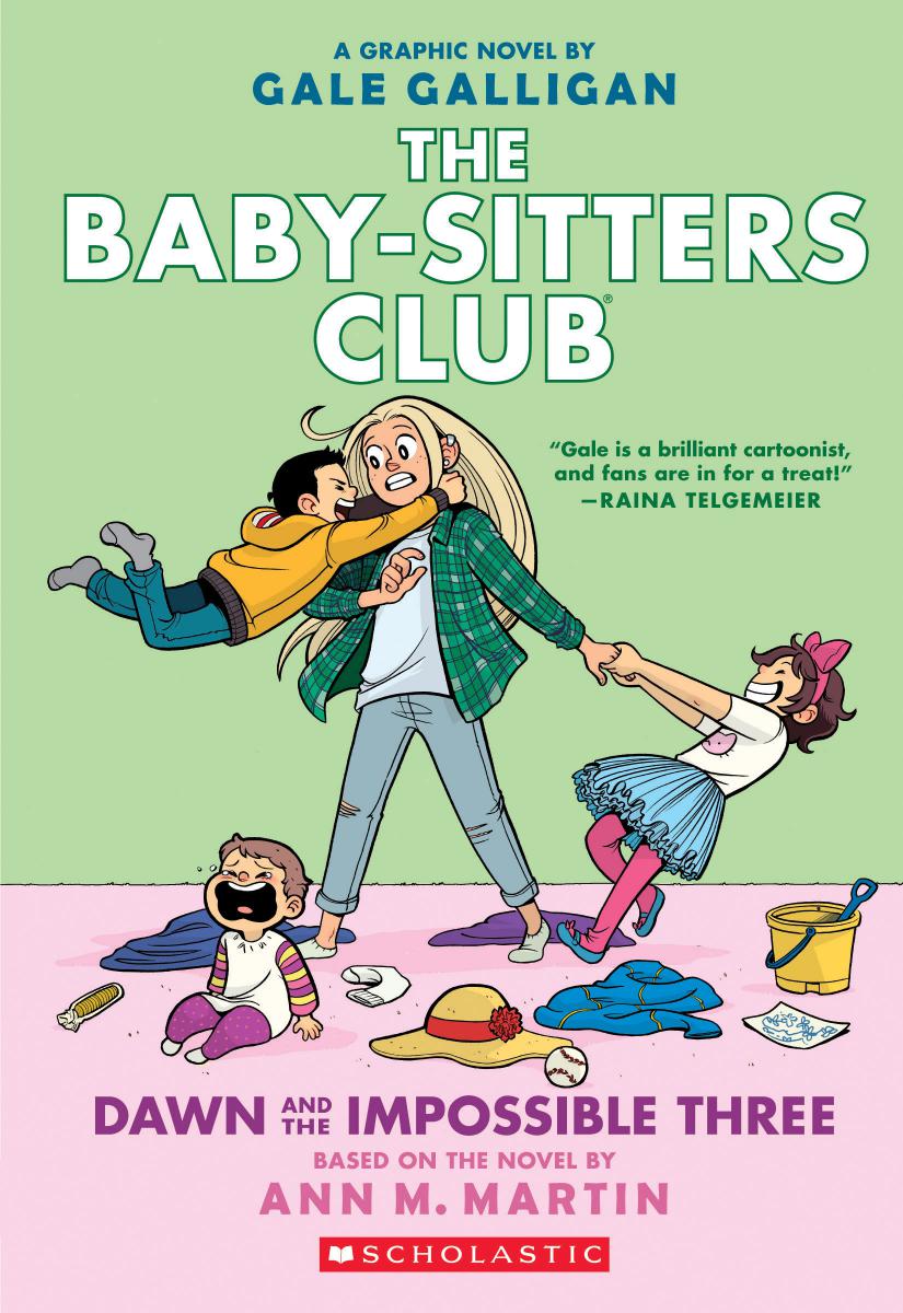 Dawn and the Impossible Three: A Graphic Novel (The Baby-sitters Club #5) - Agricola Street Books