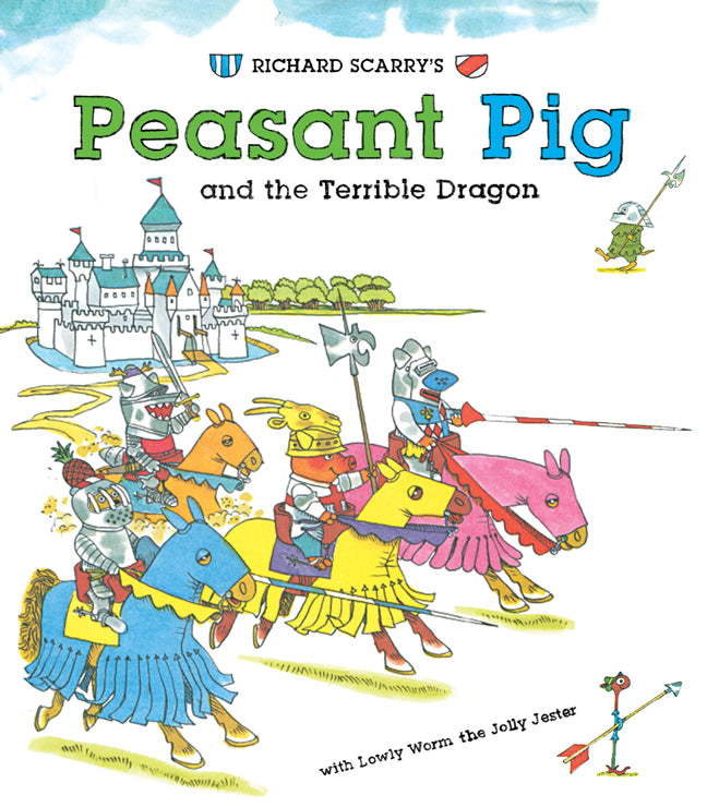 Richard Scarry's Peasant Pig and the Terrible Dragon - Agricola Street Books