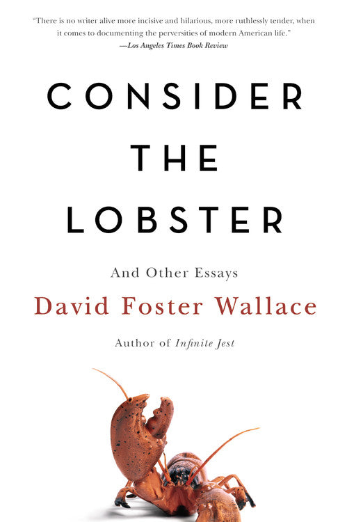 Consider the Lobster - Agricola Street Books