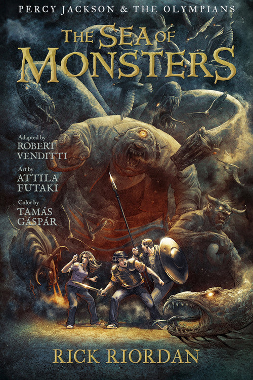 Percy Jackson and the Olympians Sea of Monsters: The Graphic Novel - Agricola Street Books