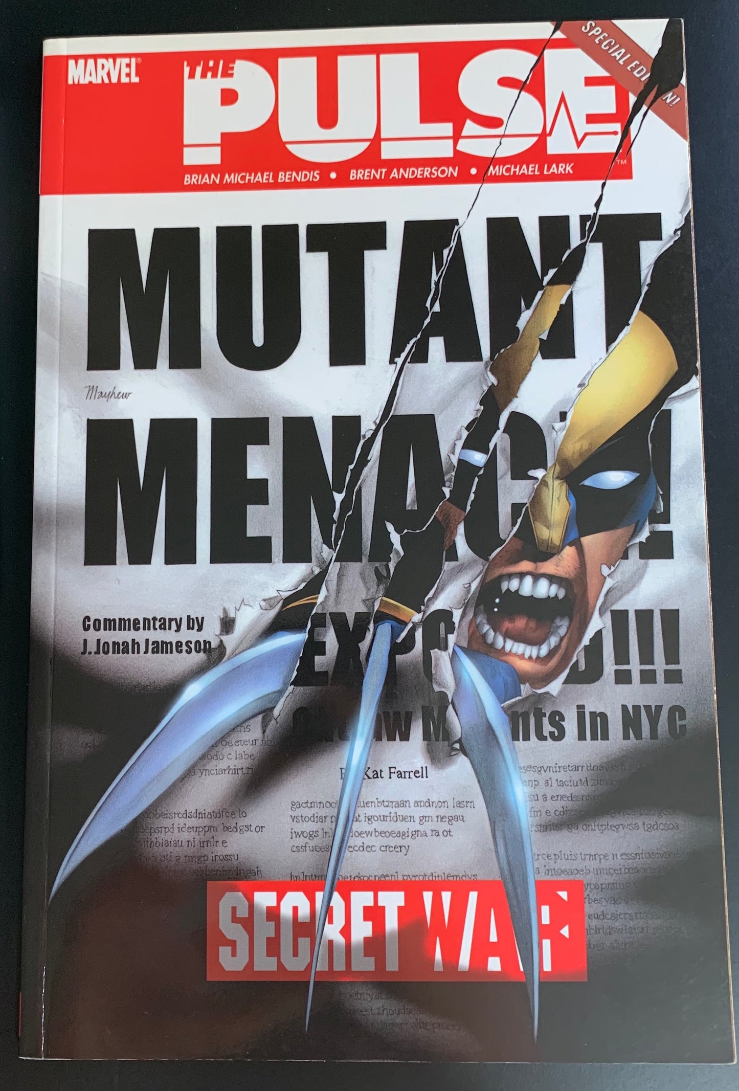 The Pulse Secret War Vol. 2 Mutant Menace - Agricola Street Books