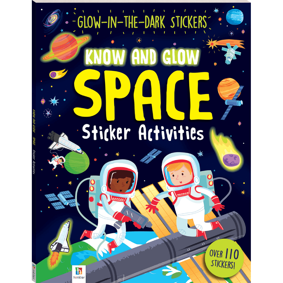 Know and Glow: Space Sticker Activities - Agricola Street Books