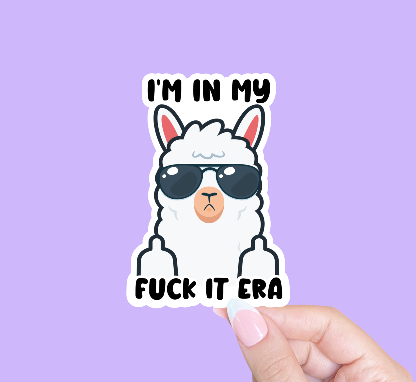 I'm in my fuck it era, Sticker - Agricola Street Books