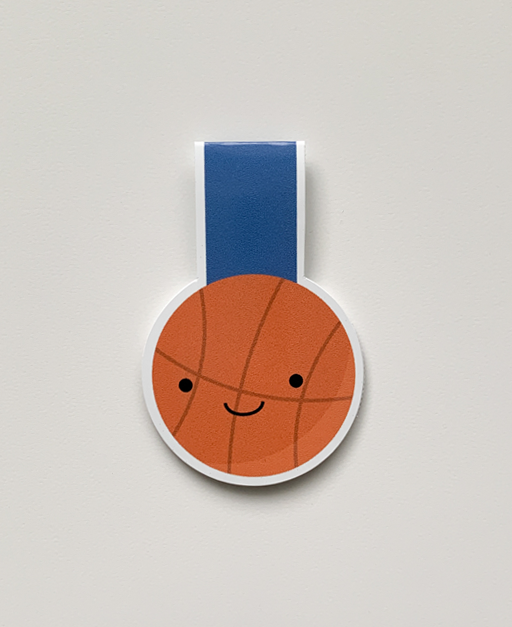 IMPAPER - Basketball Magnetic Bookmark - Agricola Street Books