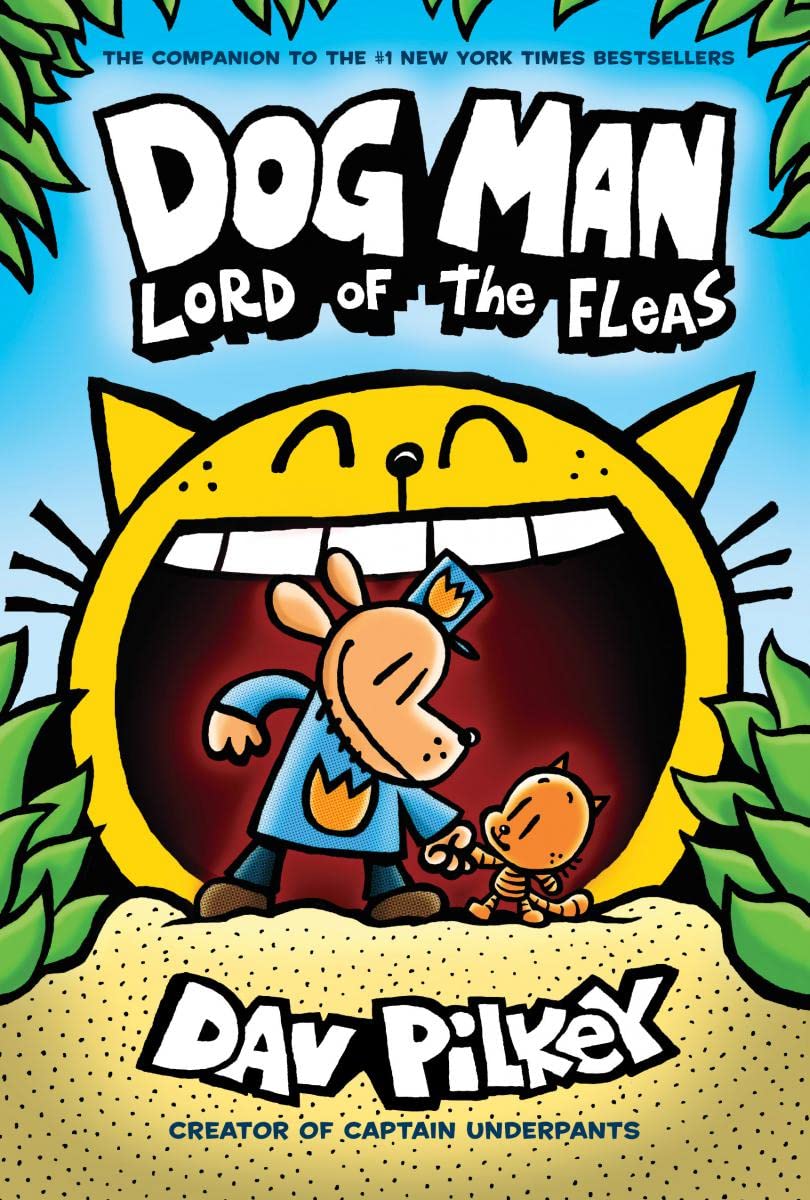 Dog Man: Lord of the Fleas: A Graphic Novel (Dog Man #5) - Agricola Street Books
