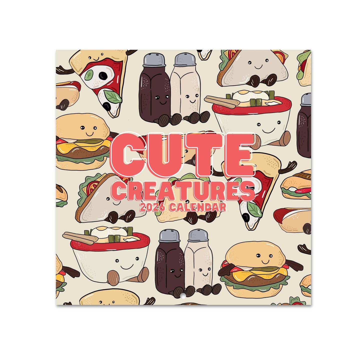 Jaybee Design - Cute Creatures 2026 Wall Calendar
