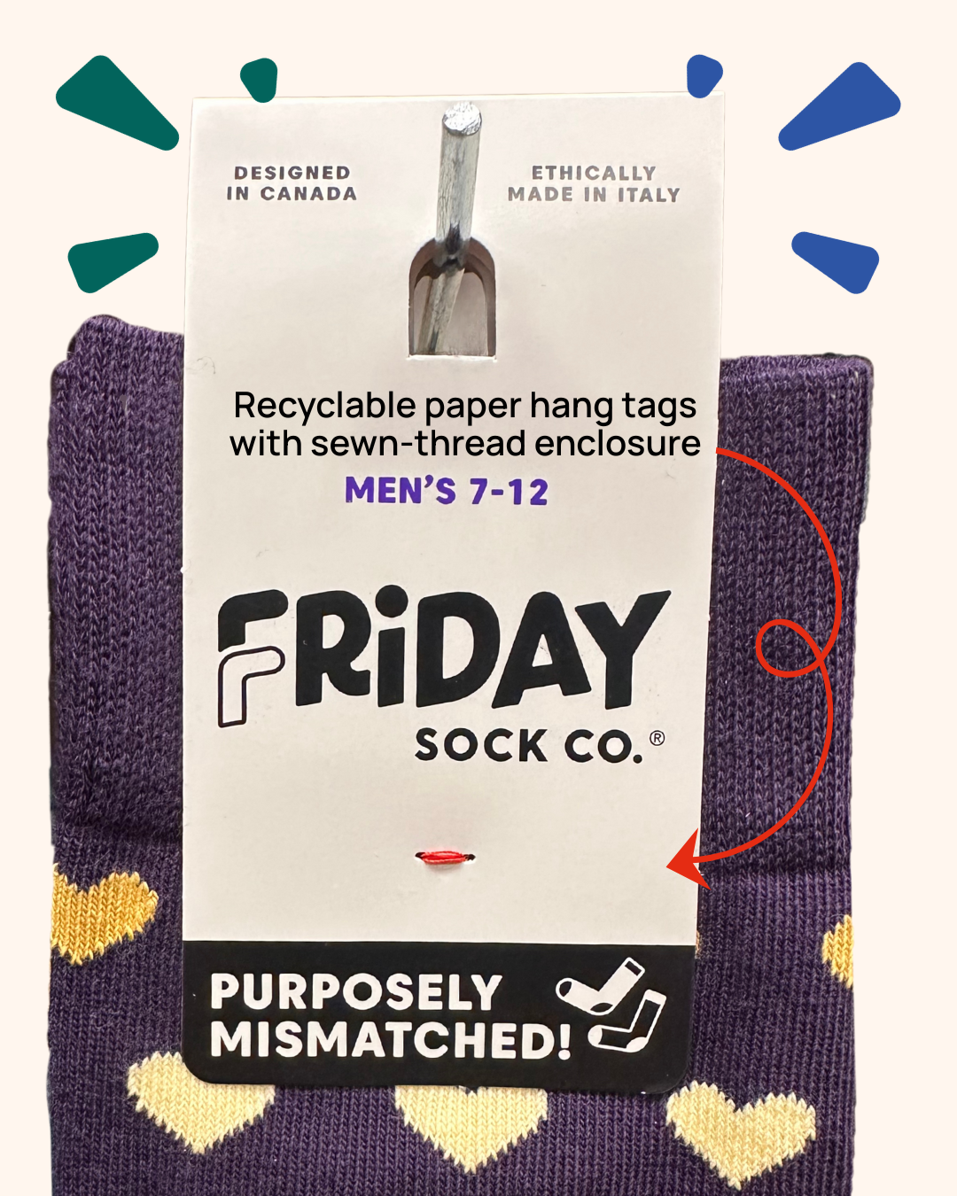 Friday Sock Co. - Men's Cozy Black Cat Mid-Calf Socks - Novelty Socks for Dad
