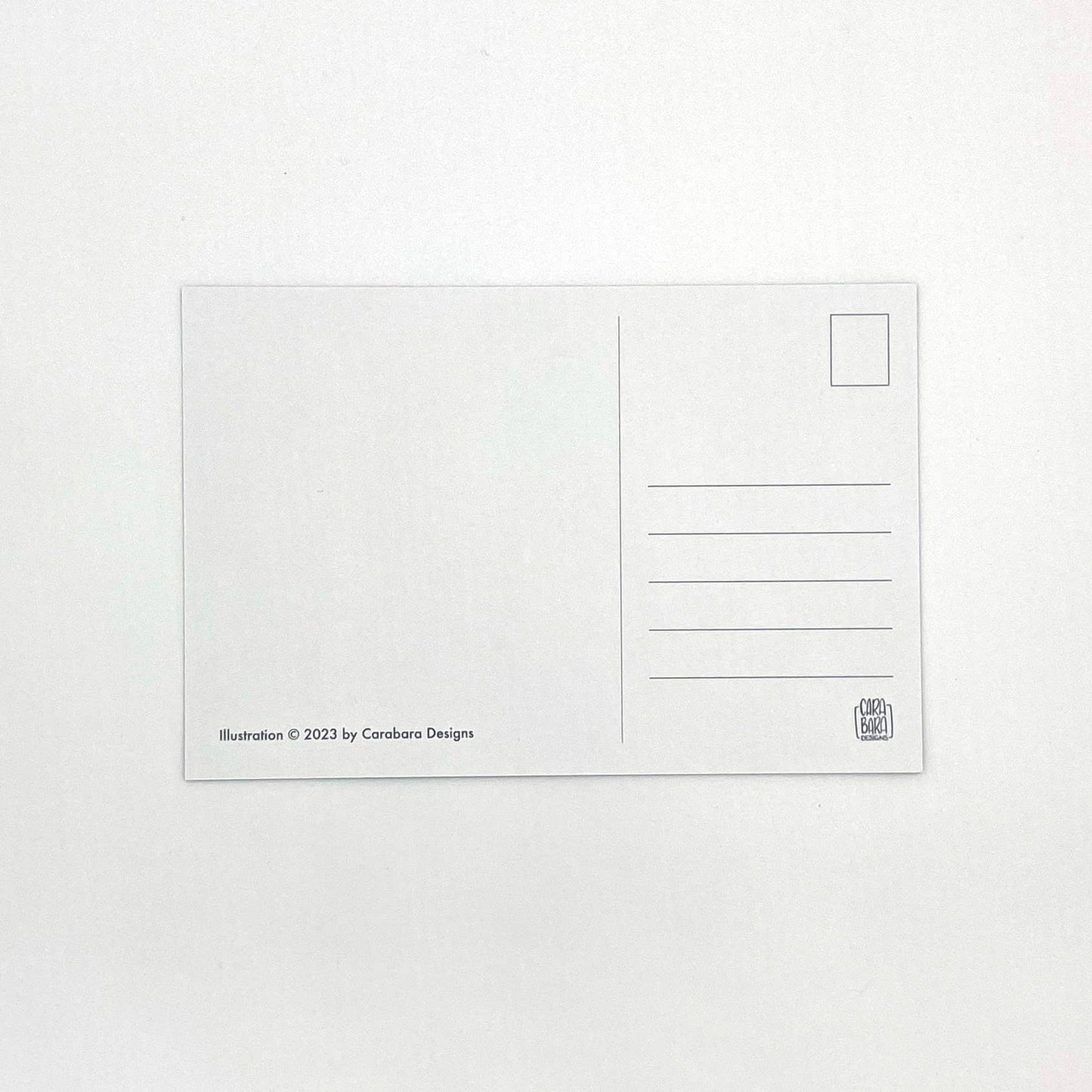 Carabara Designs - Dartmouth Ferry & Stacks Postcard - Agricola Street Books