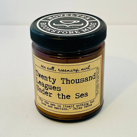 NovelTea Bookstore & Gifts - Twenty Thousand Leagues Under the Sea -  Sea Salt & Rosemary