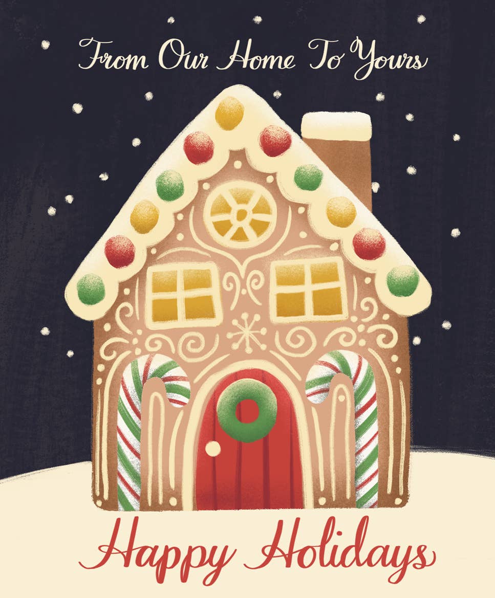 Meaghan Smith Art - Gingerbread Holidays - Agricola Street Books