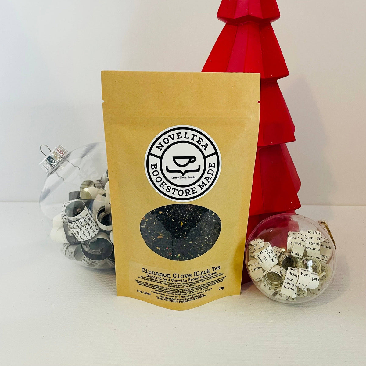 NovelTea Bookstore & Gifts - Un Noël de Charlie Brown - THÉ NOIR Cannelle Clou de Girofle
