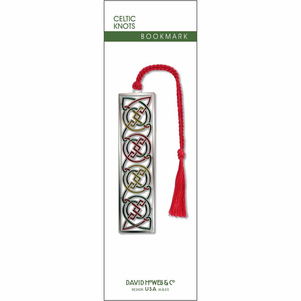 David Howell and Company - Celtic Knots Metal Bookmark