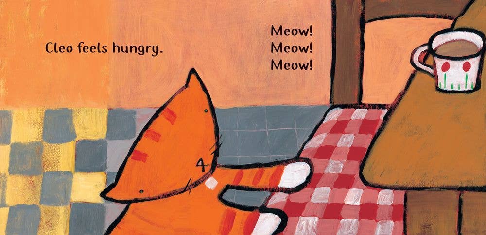 Cleo the Cat: Board Book - Barefoot Books - Agricola Street Books