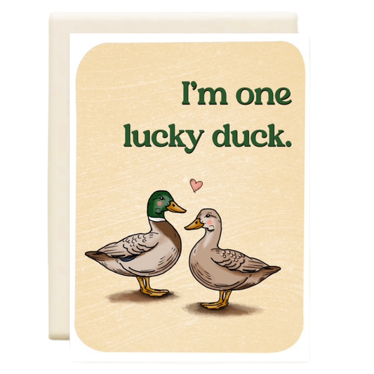 Inkwell Cards - Lucky Duck | Everyday Greeting Card