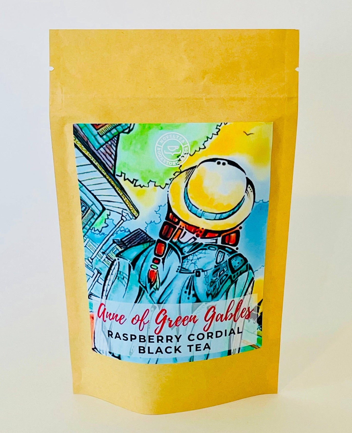 NovelTea Bookstore & Gifts - Anne of Green Gables Inspired - Raspberry Cordial HERBAL TEA