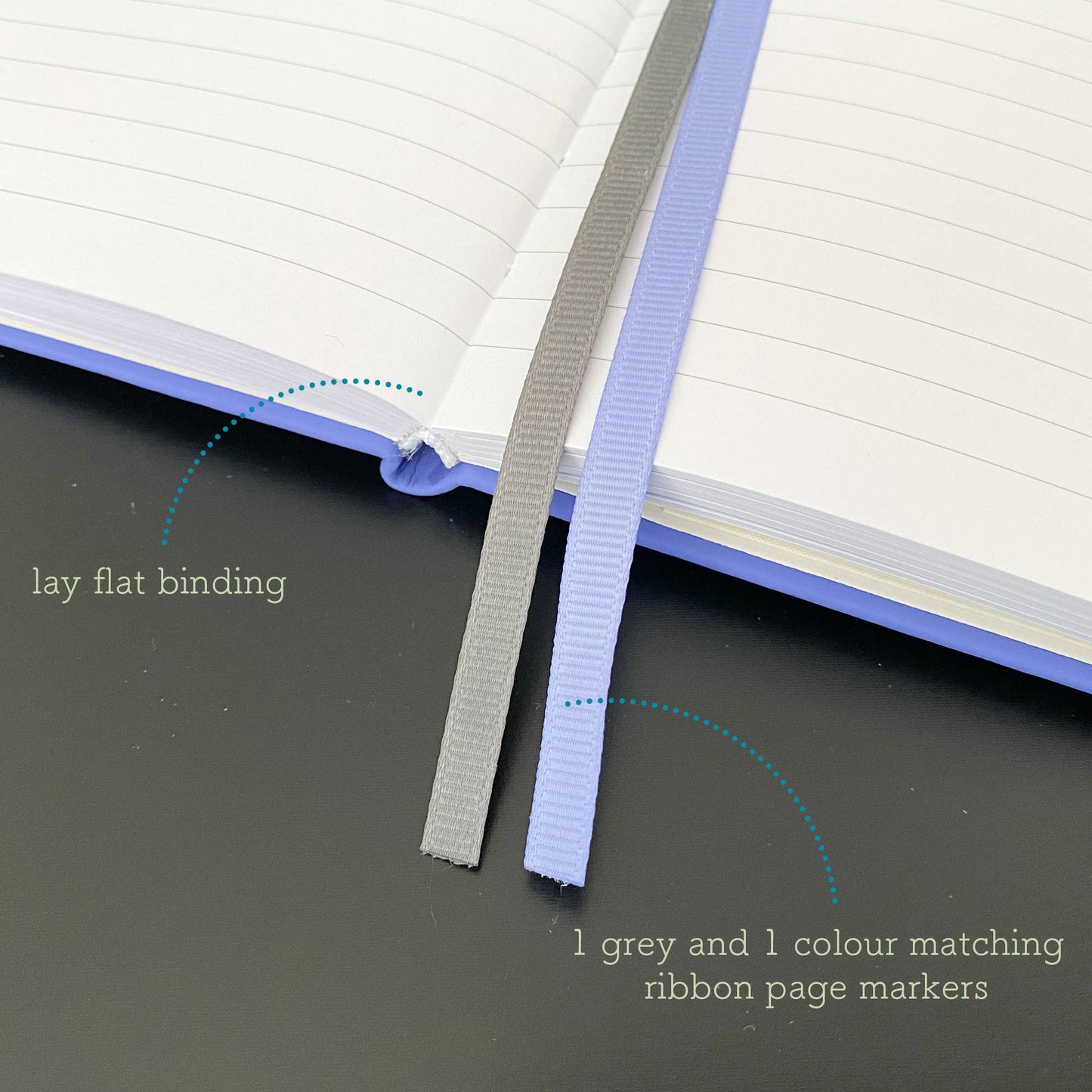 Mountparker - Soft-touch Hardcover Lined Notebook