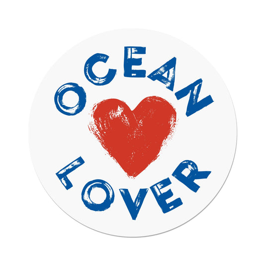Inkwell Originals - Ocean Lover Sticker - Agricola Street Books