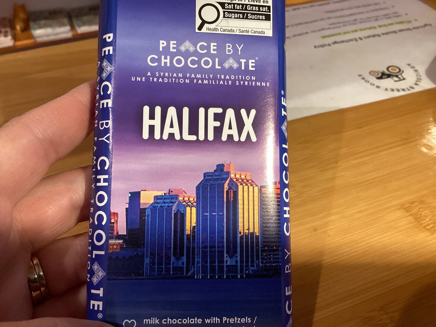 Halifax Peace by Chocolate Bar