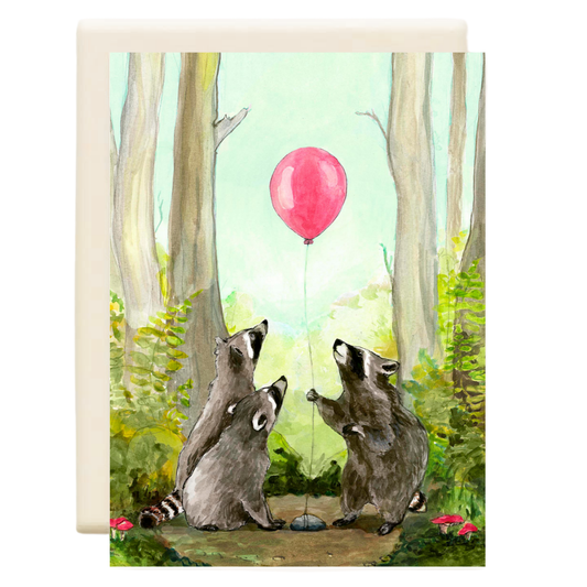 Inkwell Cards - Party Animals | Birthday Greeting Card - Agricola Street Books