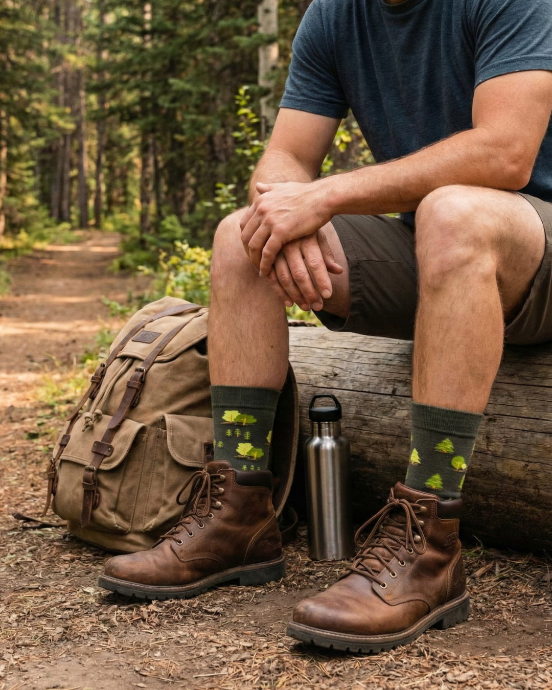 Friday Sock Co. - Women’s Trees This Did Good Mismatched Socks, Socks Give Back