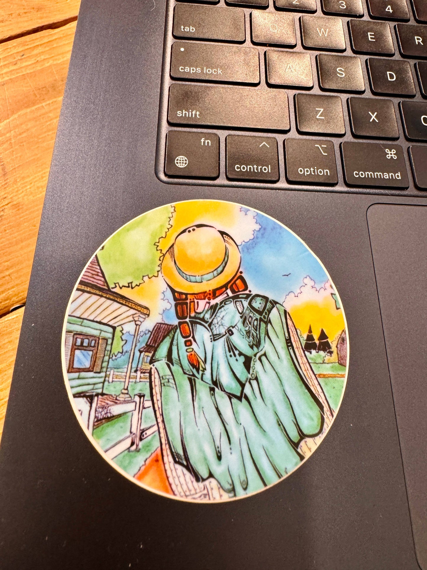 NovelTea Bookstore & Gifts - Anne of Green Gables - Book Theme Vinyl Sticker - Agricola Street Books