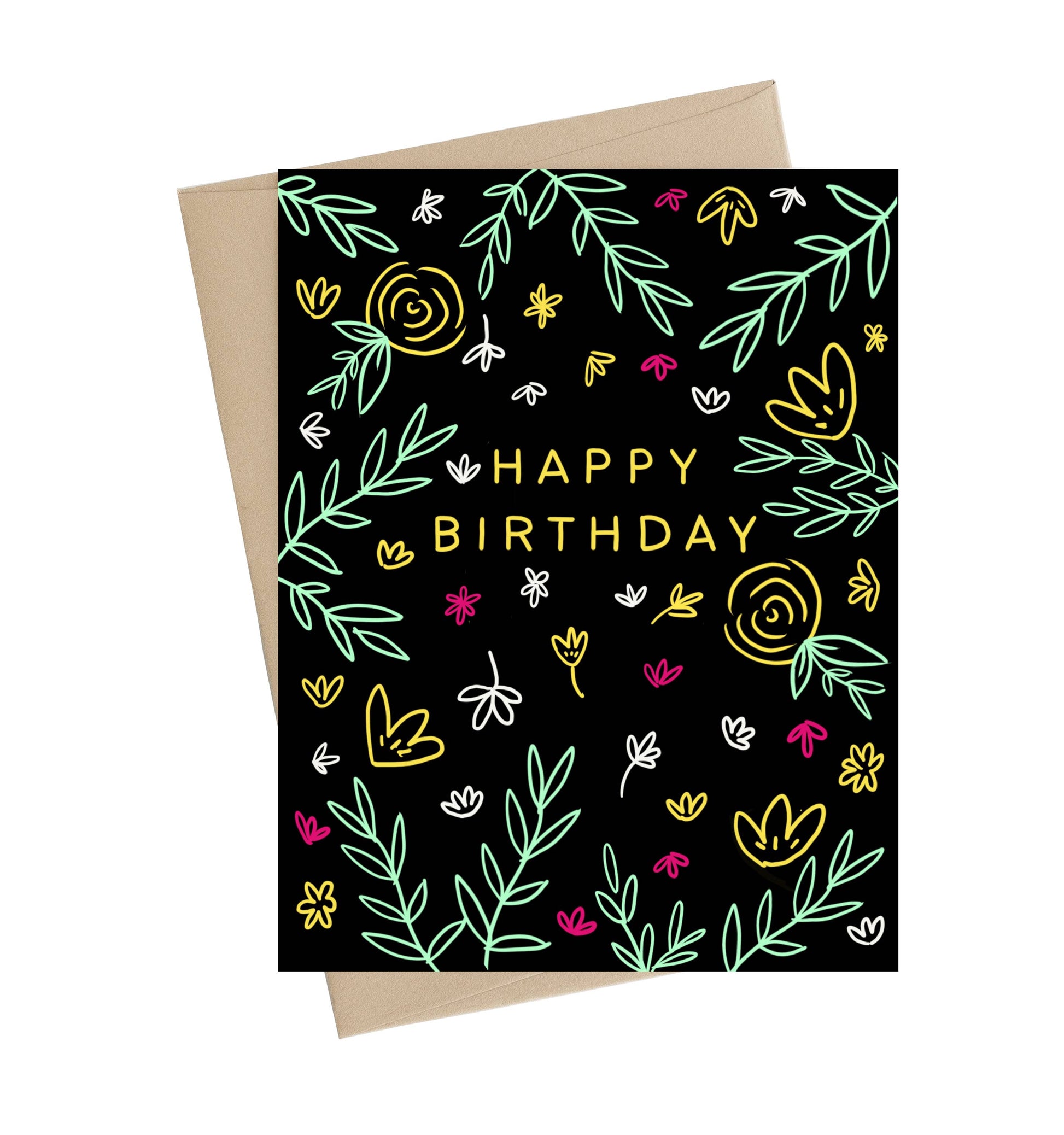 Little May Papery - Birthday Neon Card - Agricola Street Books