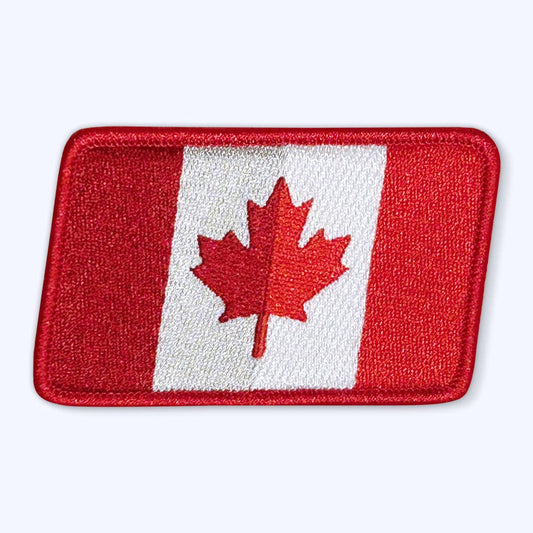 Bough & Antler Northwest Goods - Canada Flag Sew On Patch: Modern Rendition of Classic Design