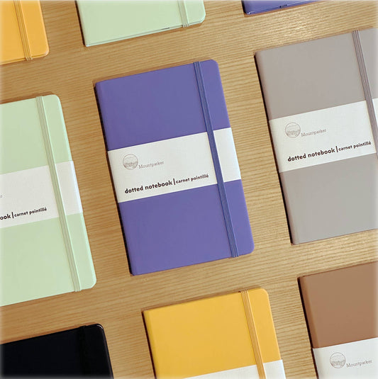 Mountparker - Soft-touch Hardcover Dotted Journal