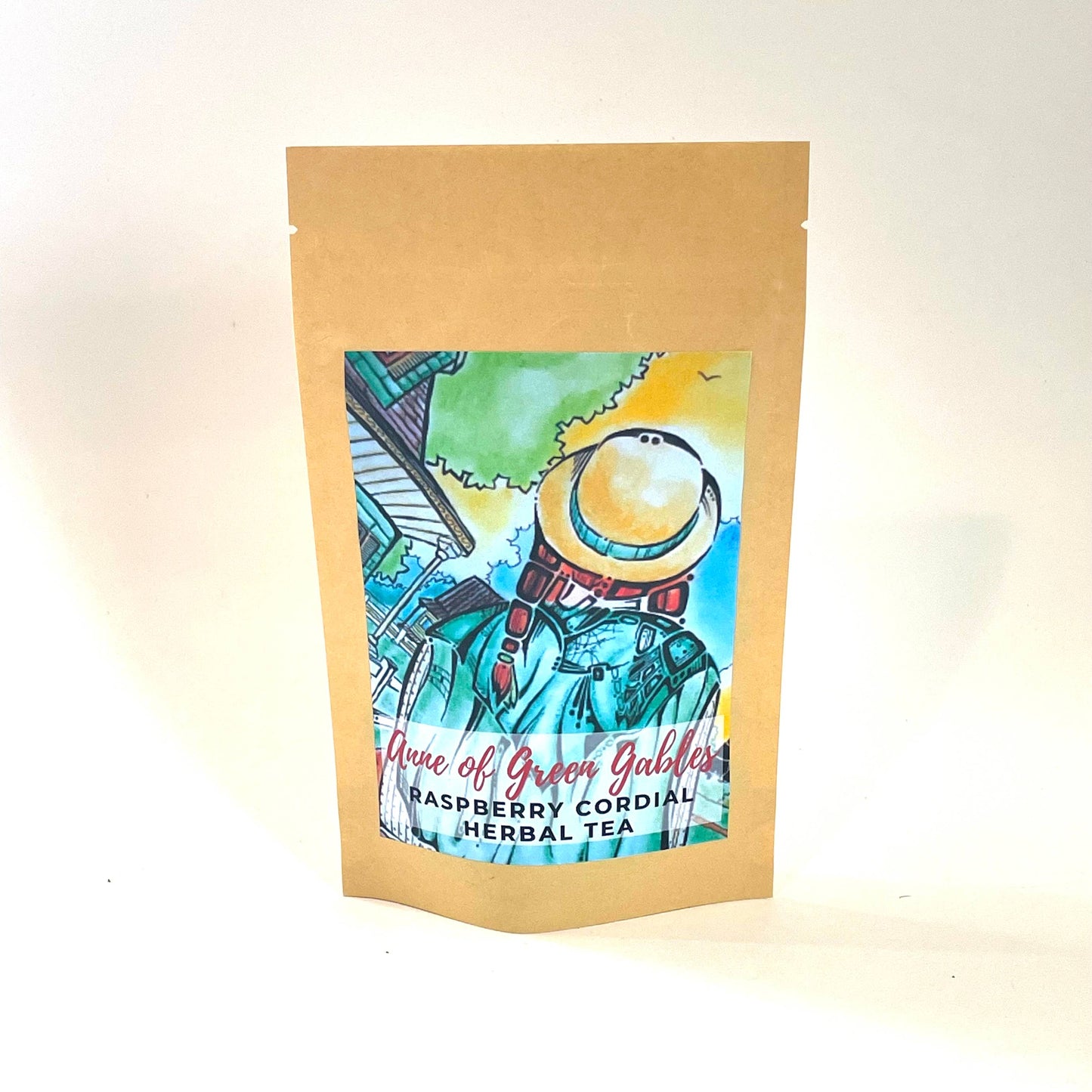 NovelTea Bookstore & Gifts - Anne of Green Gables Inspired - Raspberry Cordial HERBAL TEA - Agricola Street Books