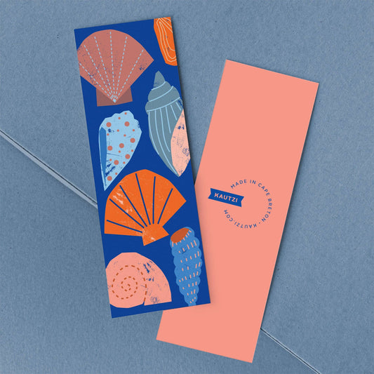 Kautzi Illustrations - Bookmark Shells