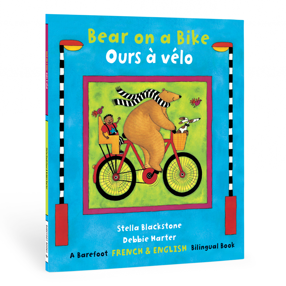 Bear on a Bike / Ours à vélo - Agricola Street Books