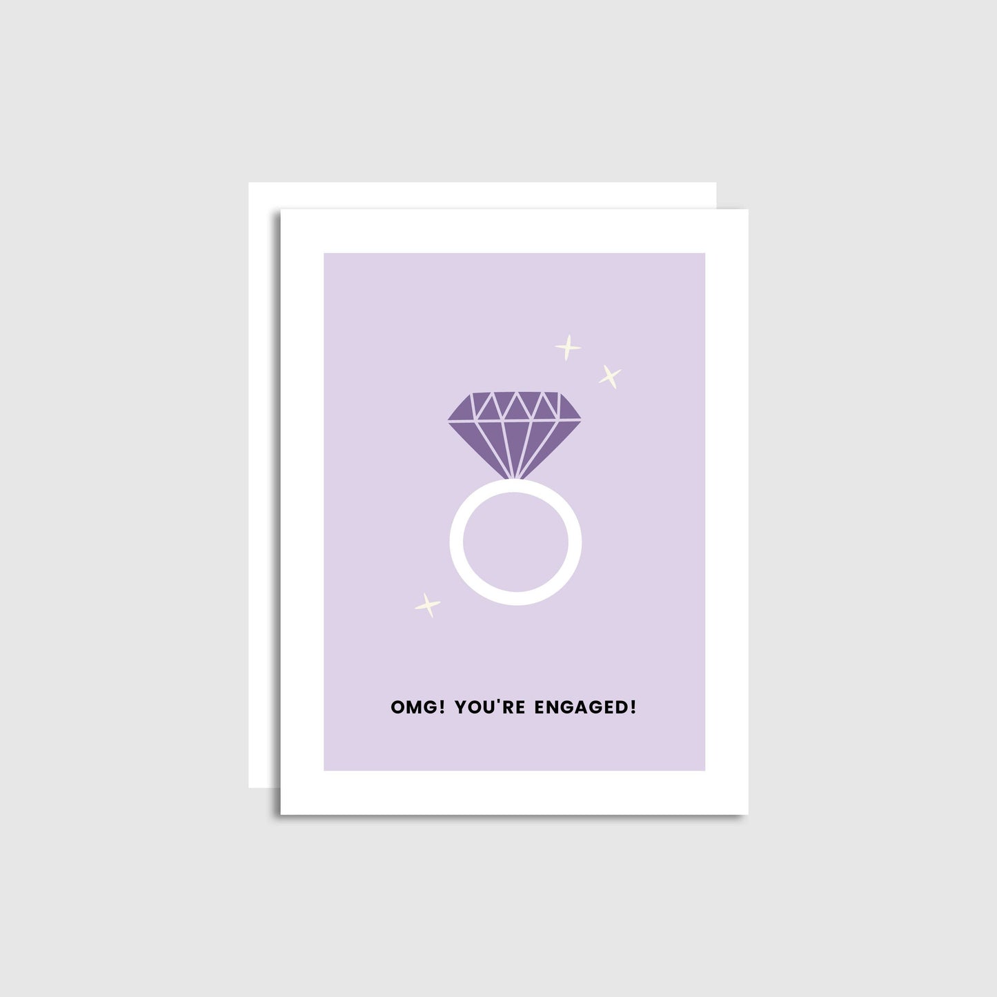 Wildly Supply Co. - OMG, You're Engaged Card